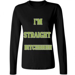 Ladies Relaxed Fit Basic Long Sleeve Tee