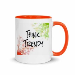 11oz Ceramic Mug with Color Inside