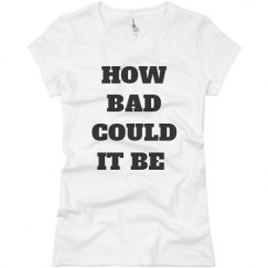 Ladies Slim Fit Basic Promo Jersey Tee