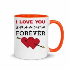 11oz Ceramic Mug with Color Inside