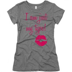 Ladies Slim Fit Super Soft Triblend Tee