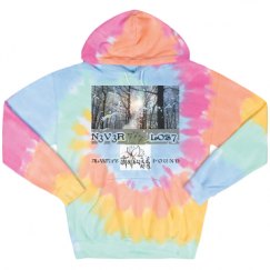 Unisex Tie-Dye Fleece Hoodie