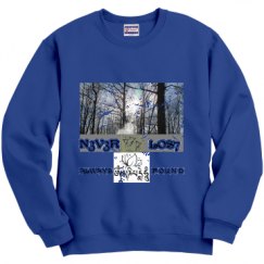 Unisex Film and Foil Crewneck Sweatshirt