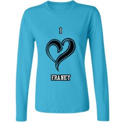 Ladies Relaxed Fit Basic Long Sleeve Tee