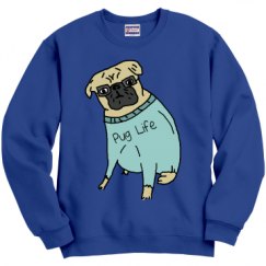 Unisex Film and Foil Crewneck Sweatshirt