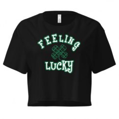 Ladies Festival Cali Crop Top Tee