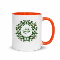 11oz Ceramic Mug with Color Inside