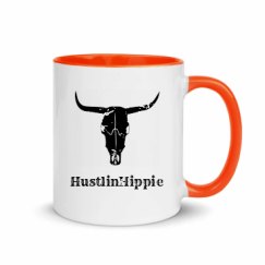 11oz Ceramic Mug with Color Inside