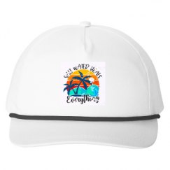 Snapback Five-Panel Rope Hat