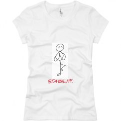 Ladies Slim Fit Basic Promo Jersey Tee