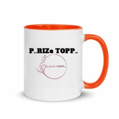 11oz Ceramic Mug with Color Inside