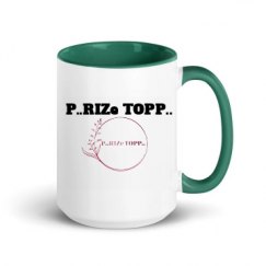 15oz Ceramic Mug with Color Inside