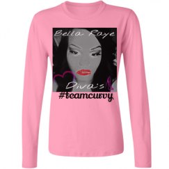 Ladies Relaxed Fit Basic Long Sleeve Tee