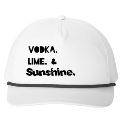 Snapback Five-Panel Rope Hat