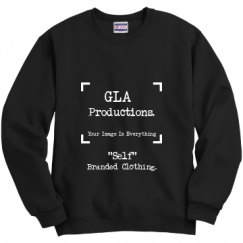 Unisex Film and Foil Crewneck Sweatshirt