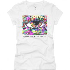 Ladies Slim Fit Basic Promo Jersey Tee