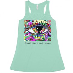 Ladies Flowy Racerback Tank