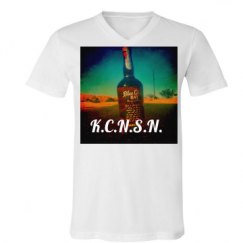 Unisex V-Neck Jersey Tee