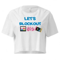 Ladies Festival Cali Crop Top Tee
