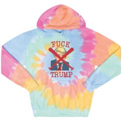 Unisex Tie-Dye Fleece Hoodie