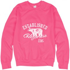 Unisex Neon Crewneck Sweatshirt