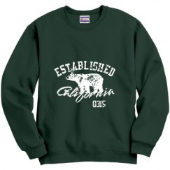 Unisex Film and Foil Crewneck Sweatshirt