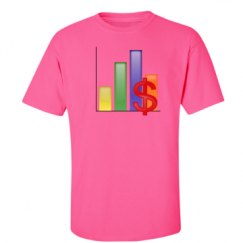 Unisex Ultra Cotton Safety Neon Crewneck Tee