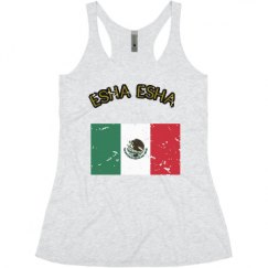 Ladies Slim Fit Super Soft Racerback Triblend Tank