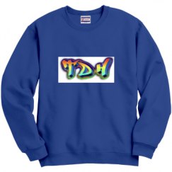 Unisex Film and Foil Crewneck Sweatshirt
