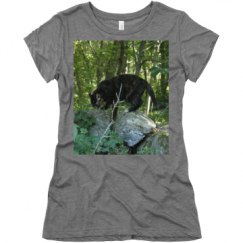 Ladies Slim Fit Super Soft Triblend Tee