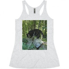 Ladies Slim Fit Super Soft Racerback Triblend Tank