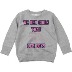 Toddler Crewneck Basic Promo Sweatshirt