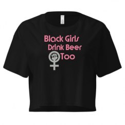 Ladies Festival Cali Crop Top Tee