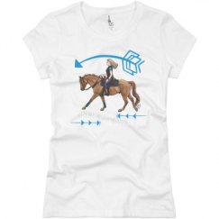 Ladies Slim Fit Basic Promo Jersey Tee