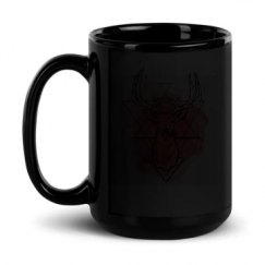 15oz Black Glossy Mug