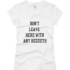 Ladies Slim Fit Basic Promo Jersey Tee