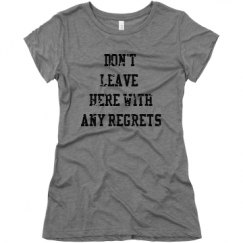 Ladies Slim Fit Super Soft Triblend Tee