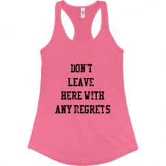 Ladies Slim Fit Racerback Tank Top