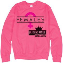 Unisex Neon Crewneck Sweatshirt