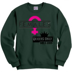 Unisex Film and Foil Crewneck Sweatshirt