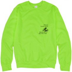 Unisex Neon Crewneck Sweatshirt