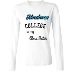 Ladies Relaxed Fit Basic Long Sleeve Tee