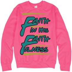Unisex Neon Crewneck Sweatshirt