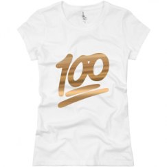 Ladies Slim Fit Basic Promo Jersey Tee