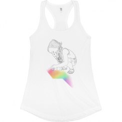 Ladies Slim Fit Racerback Tank Top
