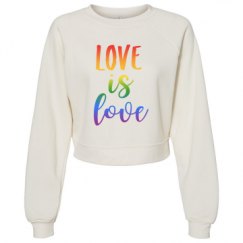 Women's Raglan Pullover Fleece