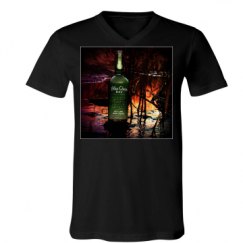 Unisex V-Neck Jersey Tee