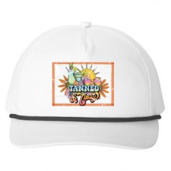 Snapback Five-Panel Rope Hat