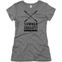 Ladies Slim Fit Super Soft Triblend Tee