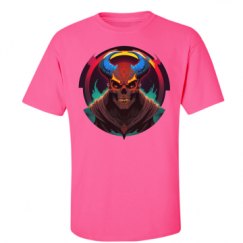 Unisex Ultra Cotton Safety Neon Crewneck Tee